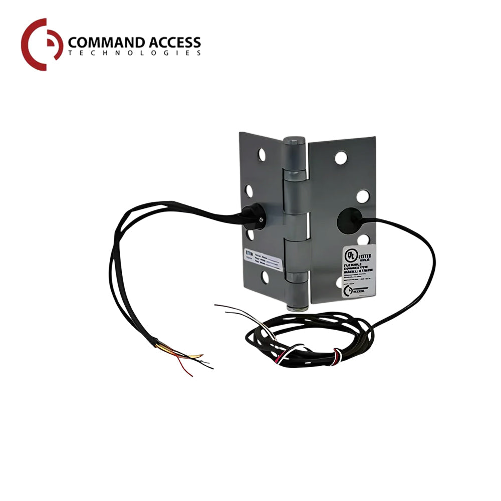 Command Access - ETM-BB99 - Energy Transfer Monitor Hinge - 5 Knuckle Heavy Weight - Brass Base Material - US9 (Bright Bronze-611)