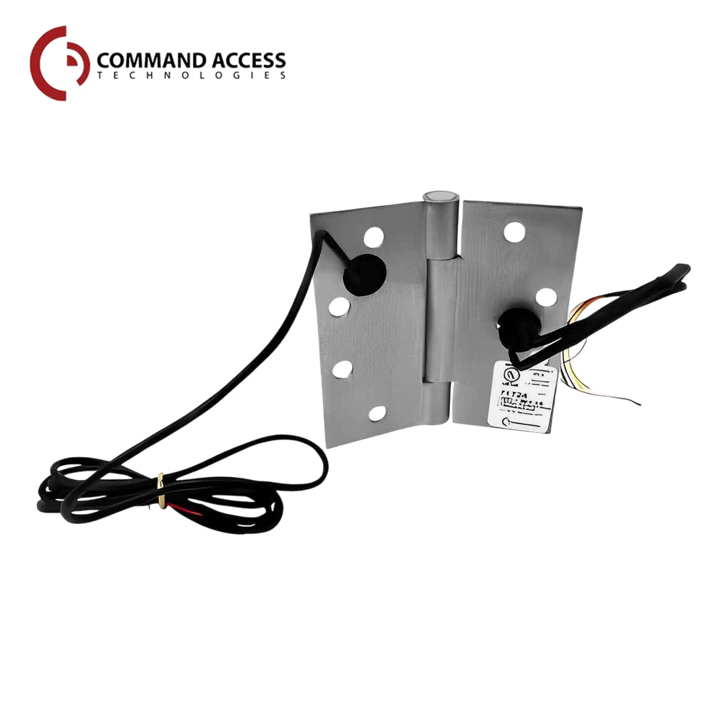 Command Access - ETM-CB80 - Energy Transfer Monitor Hinge - 3 Knuckle Standard Weight - Brass Base Material - US9 (Bright Bronze-611)