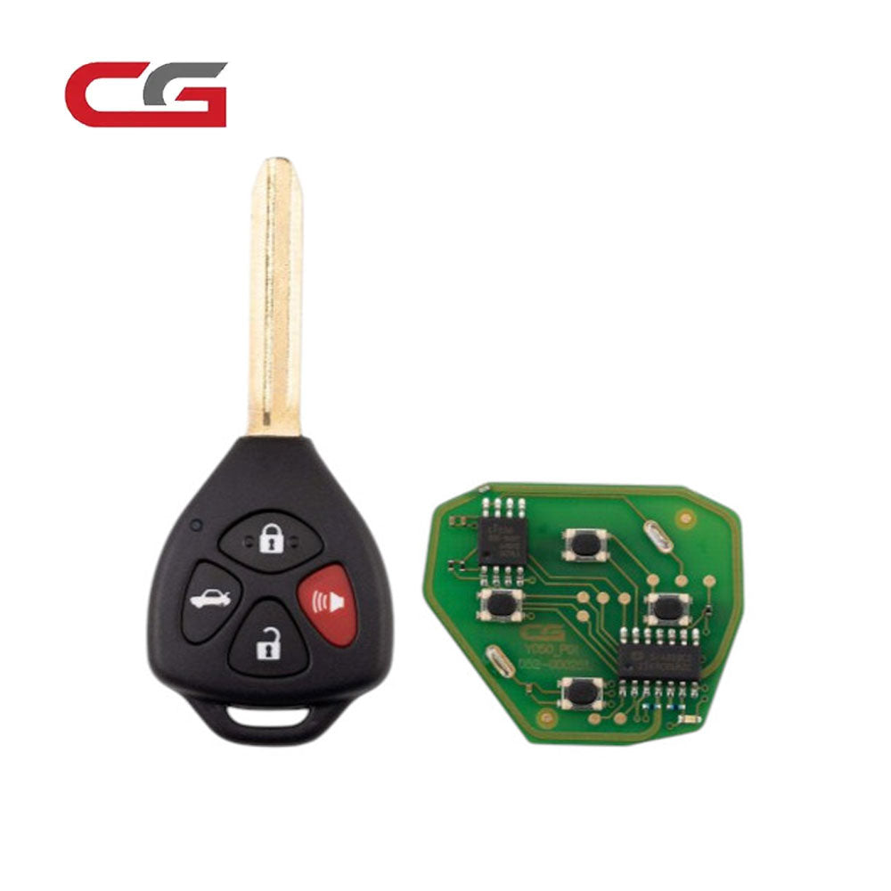 CGDI - A05-3-1 - Toyota Style (3+1) 4 Buttons Wire Remote