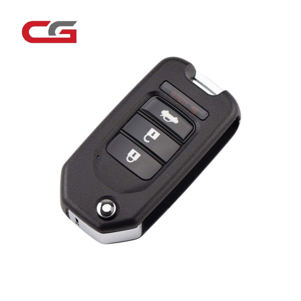 CGDI - A10-3-1 - Honda Style (Flip-3+1BTN) 4 Buttons Wire Remote