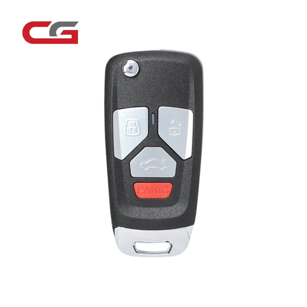 CGDI - A27-3-1 - Audi Style (4BTN with Panic) 4 Buttons Wire Remote