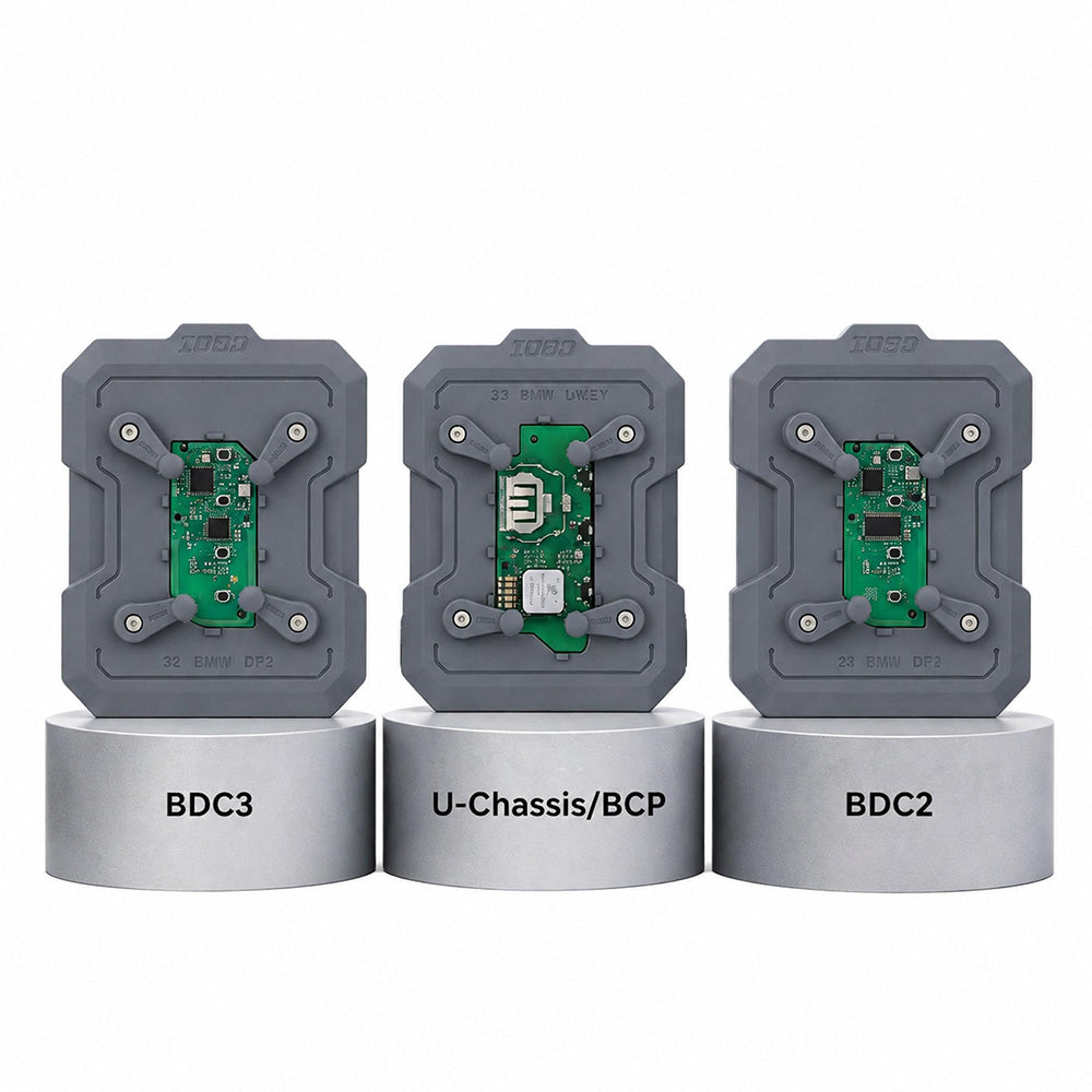CGDI BMW BDC2 BDC3 U-Chassis/BCP Key Read/Write Fixture Work with K2 A2 3Pcs Set