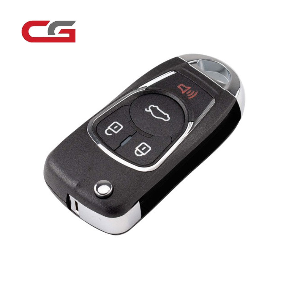 CGDI - C13-000005 - Buick New Style (Flip-4BTN) 4 Buttons Wire Remote