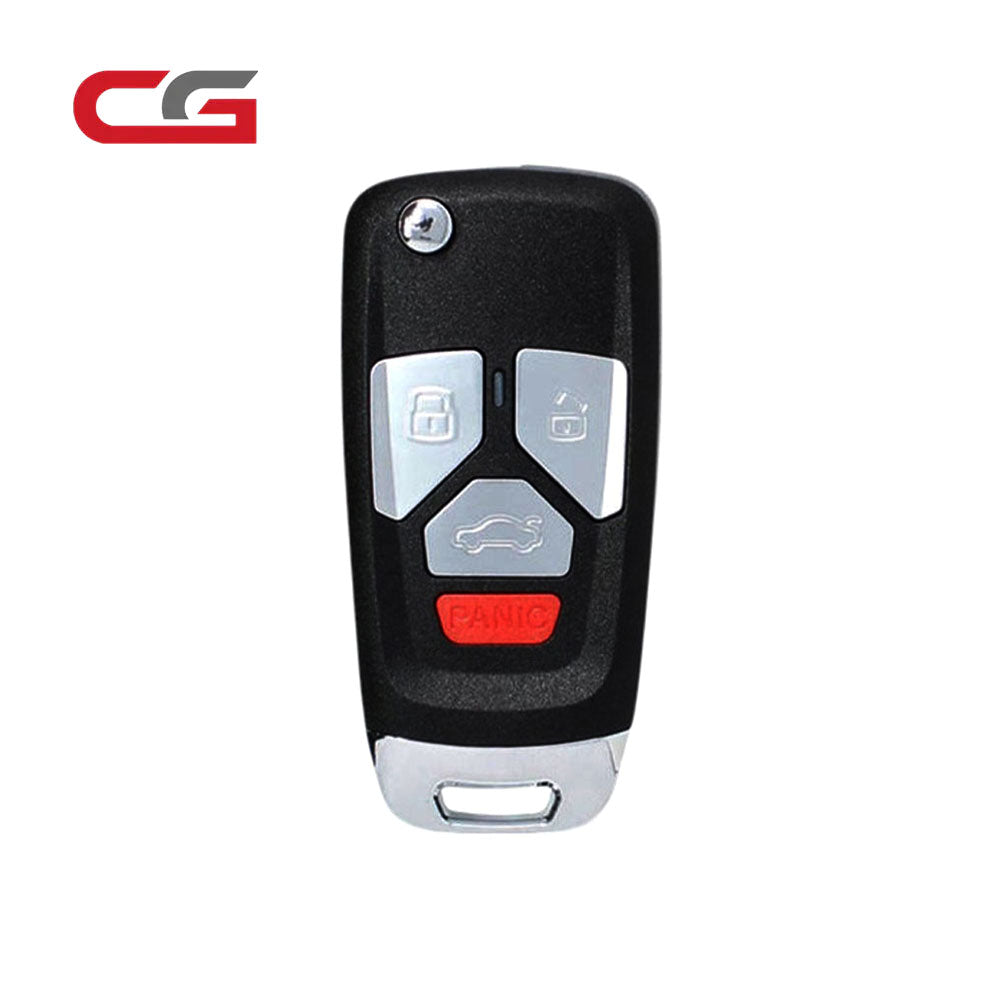 CGDI - C13-000044 - Audi Style (4BTN with Panic) 4 Buttons Wire Remote