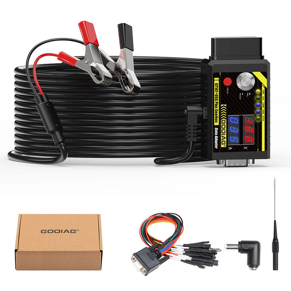 CGDI GODIAG GT107+ DSG Plus Gearbox Cables 7-in-1 Set for V30/ DQ200/ DL501/ VL300/ VL381/ DQ500/ DQ250 Compatiable with CG FC200