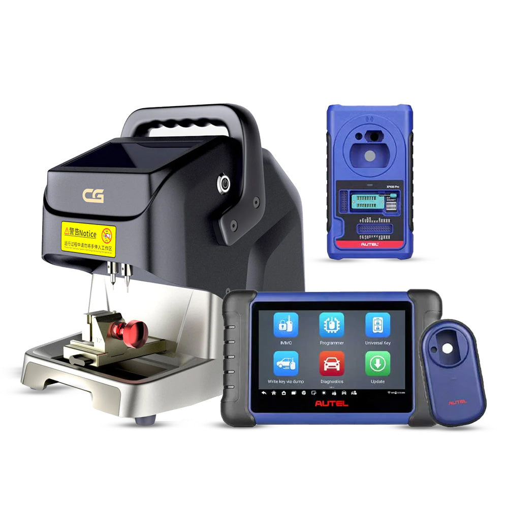 Autel MaxiIM IM508S Key Programmer with XP400 PRO and CGDI Godzilla Automatic Key Cutting Machine Bundle