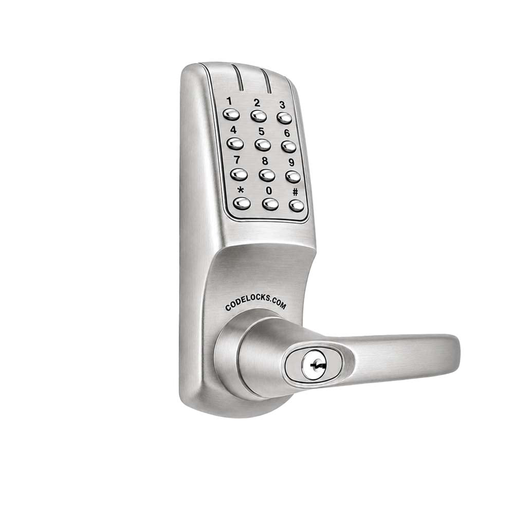 Codelocks CL5210 NetCode Heavy Duty Electronic Tubular Mortise Latch Lock
