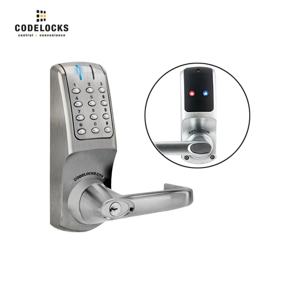 Codelocks CL5250 Electronic, Heavy Duty Mortise Lock with DND (Do Not Disturb) System for High Traffic Applications, Grade 2