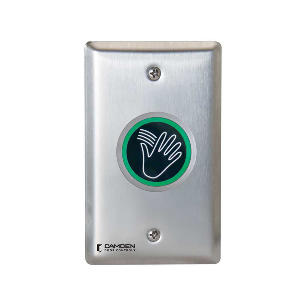 Camden - CM-241 - ValueWave+ Microwave Hands-Free Touchless Switch - Red/Green LED