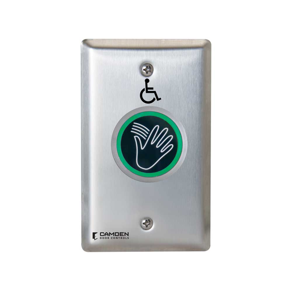 Camden - CM-241 - ValueWave+ Microwave Hands-Free Touchless Switch - Red/Green LED