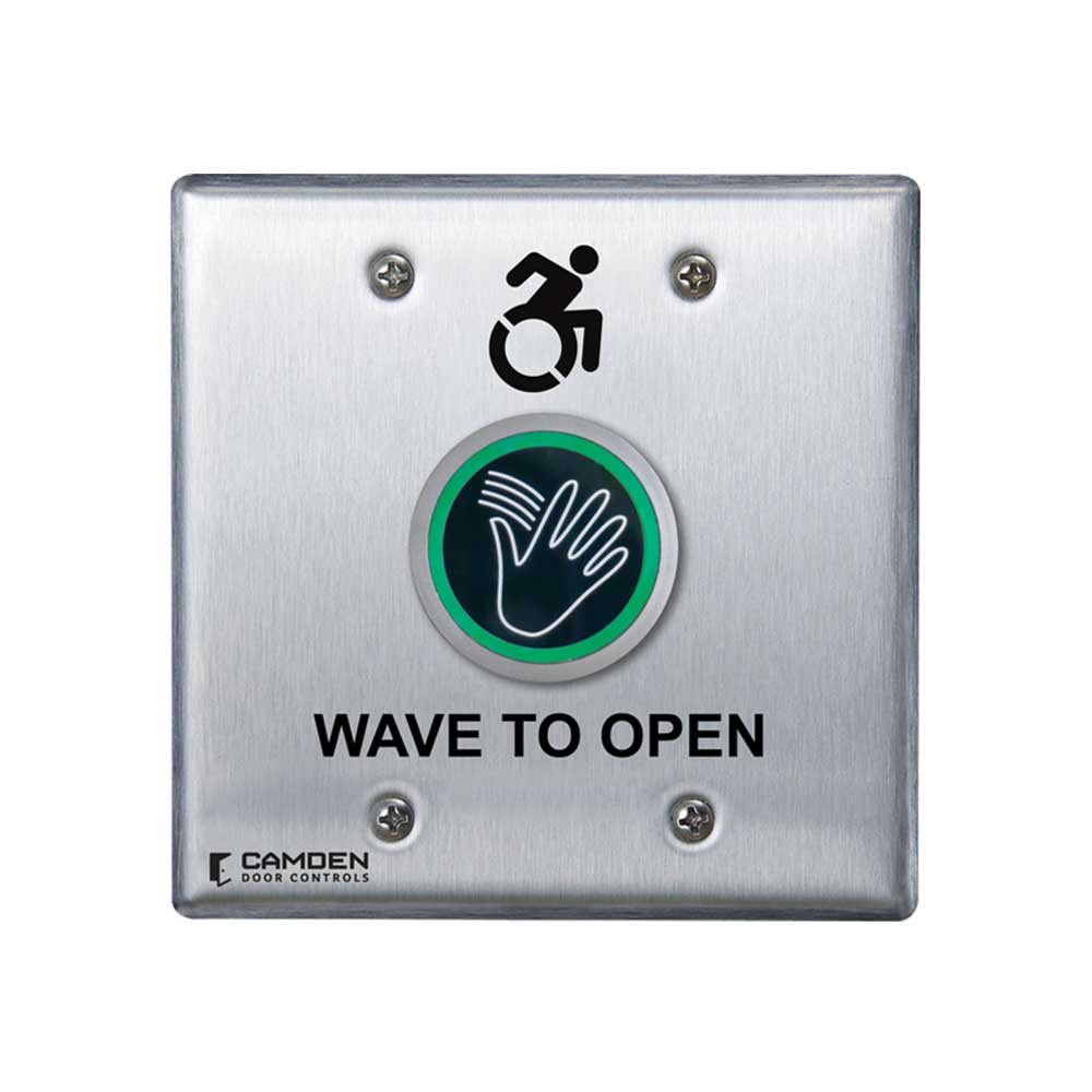 Camden - CM-241 - ValueWave+ Microwave Hands-Free Touchless Switch - Red/Green LED
