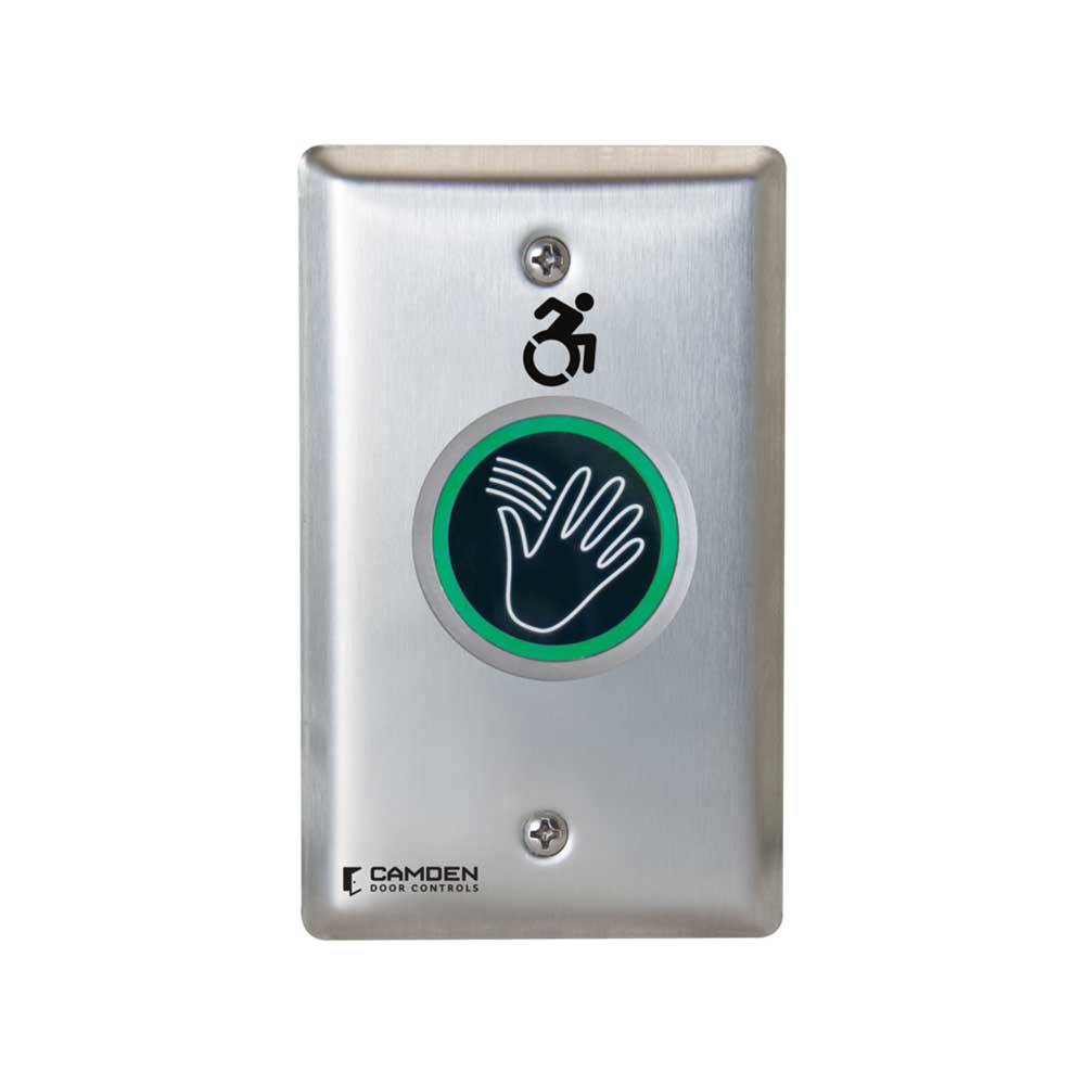 Camden - CM-241 - ValueWave+ Microwave Hands-Free Touchless Switch - Red/Green LED