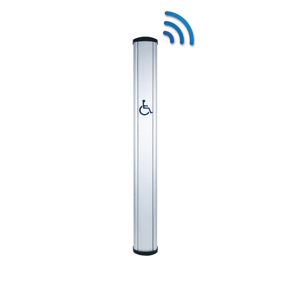 Camden CM-7436K Top Load Push Plate Switch with Built-in Kinetic No-Battery Wireless Transmitter - Size 36" x 4.5"