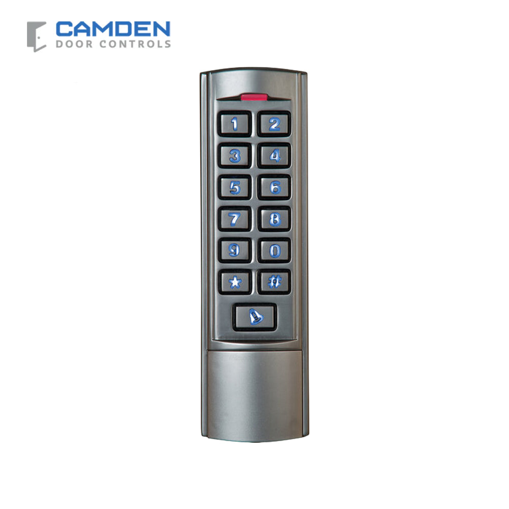 Camden CV-110SPK Vandal & Weather Resistant Standalone PROX Reader & Keypad - 2000 Users - 12 VDC