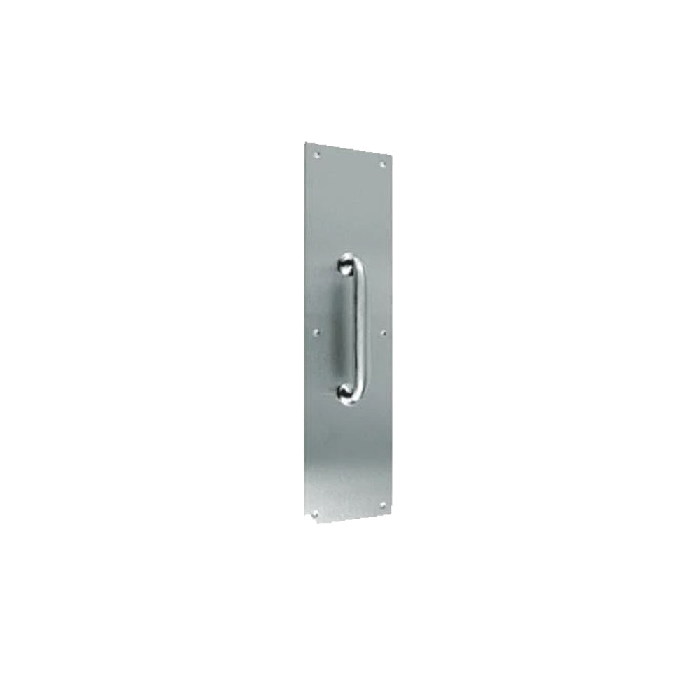 Don-Jo - 7017-630 - Pull Plate 3-1/2 Width and 15 Length with 10 CTC - 630 (Satin Stainless Steel Finish)
