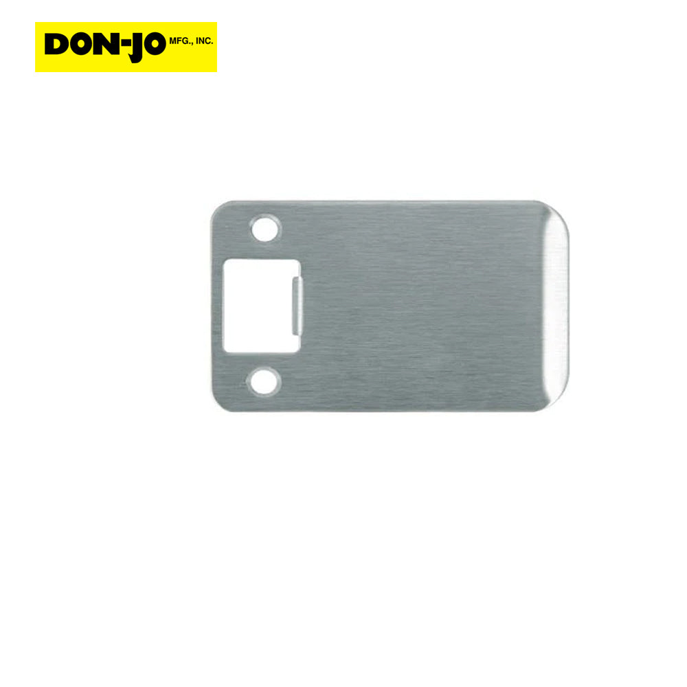 Don-Jo - 9115-619-RC - Extended Lip Strike with 1-1/2 width and 2-1/4 Height - 619 (Satin Nickel Plated Finish)