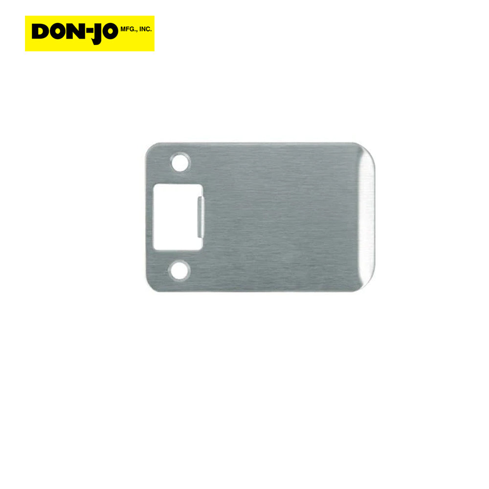 Don-Jo - 9125-629-RC - Extended Lip Strike - 629 (Bright Stainless Steel Finish)