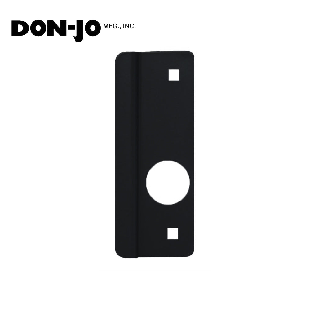 Don-Jo - GLP-307-622-RHR - Latch Protector for Aluminum Door - 622 (Flat Black Coated)