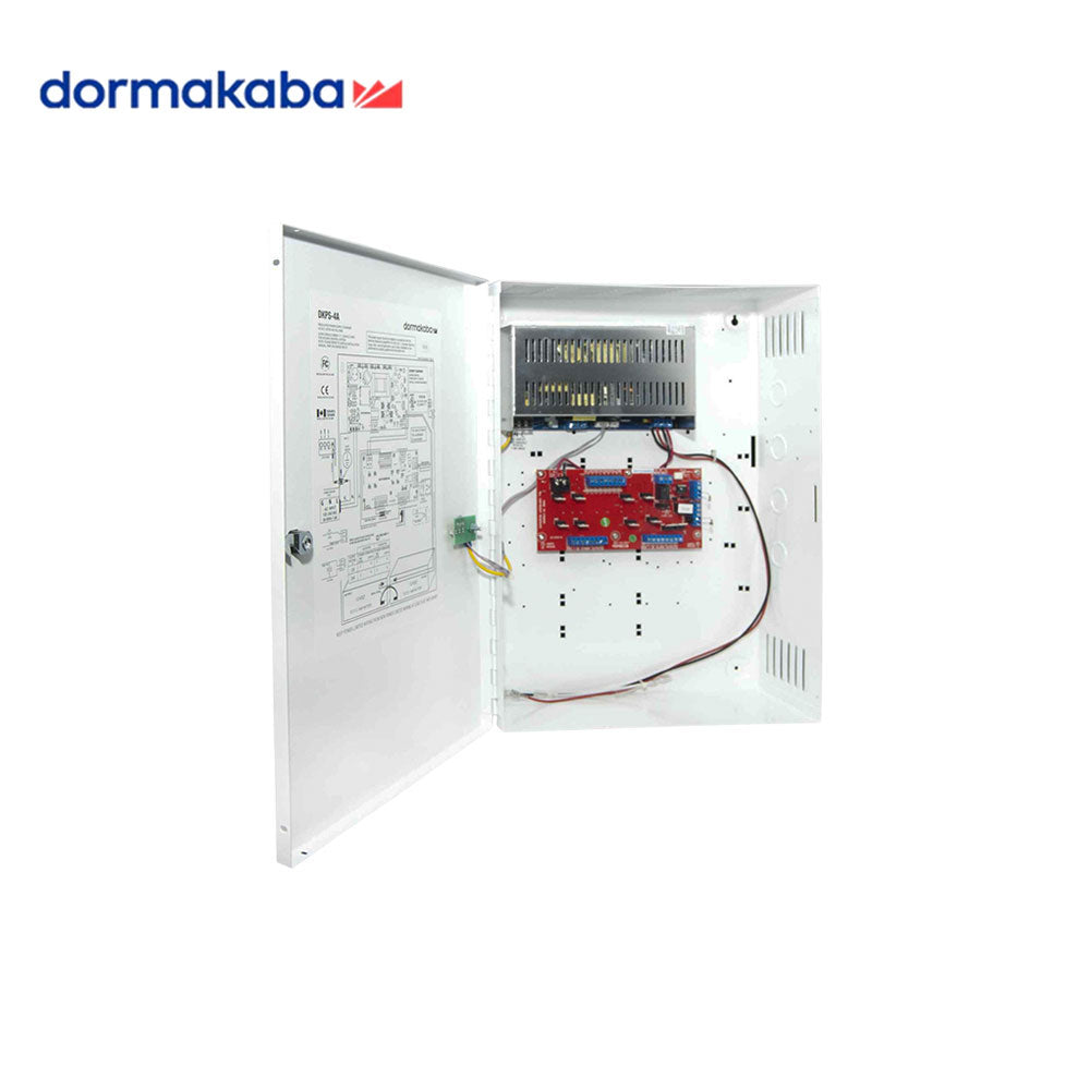 Dormakaba - DKPS-2A - Power Supply - 110-220 VAC Input at 50/60Hz and 8 Outputs 12/24VDC at 2A