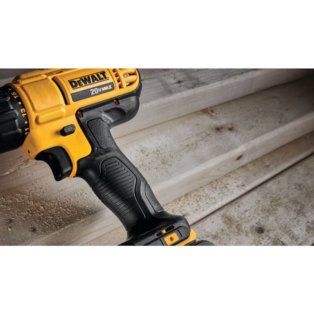 DEWALT - DCD771C2 - Compact Cordless Drill/Driver Kit 20V Max - Two Batteries and Charger Included