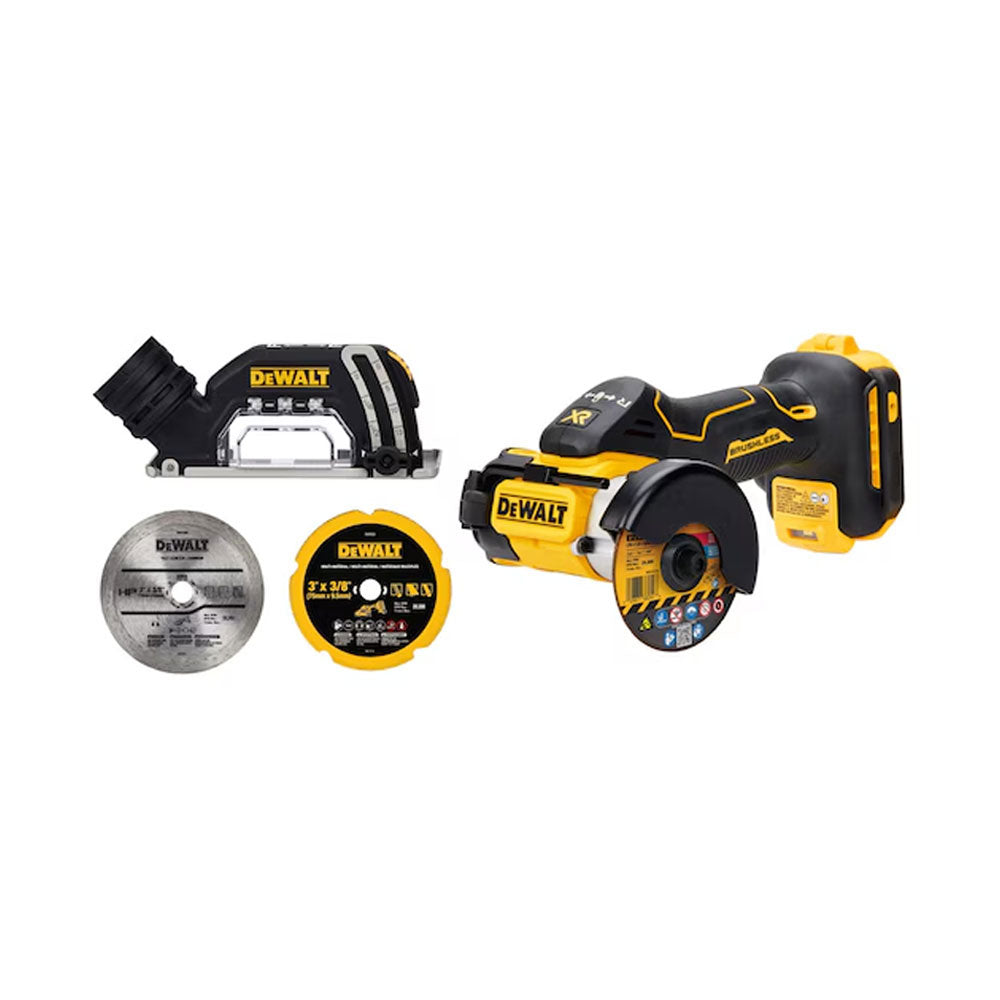 DEWALT - DCS438B - XR Brushless Cordless Compact Cut Off Tool 20V MAX - 3" (Tool Only)