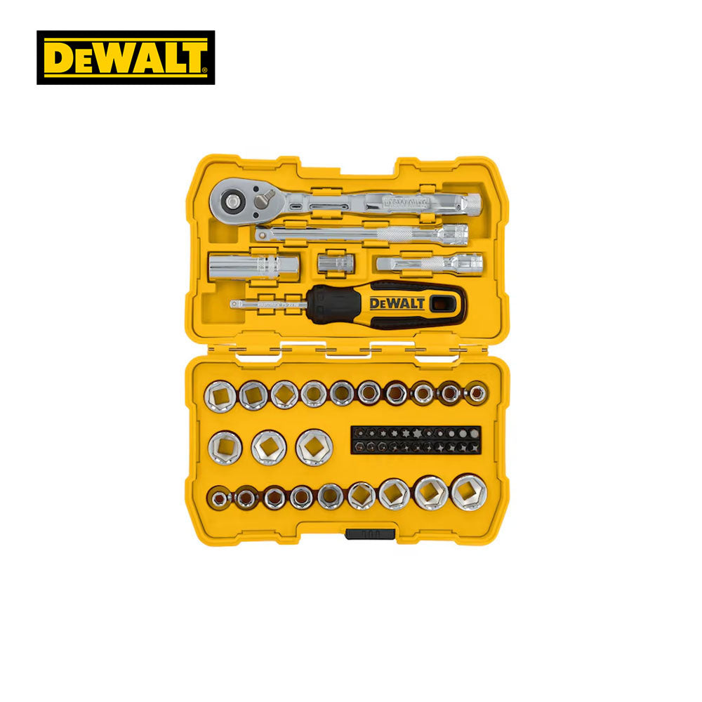 DEWALT - DWMT45423 - Mechanics Tool Set - 3/8" Drive (50 Pcs)