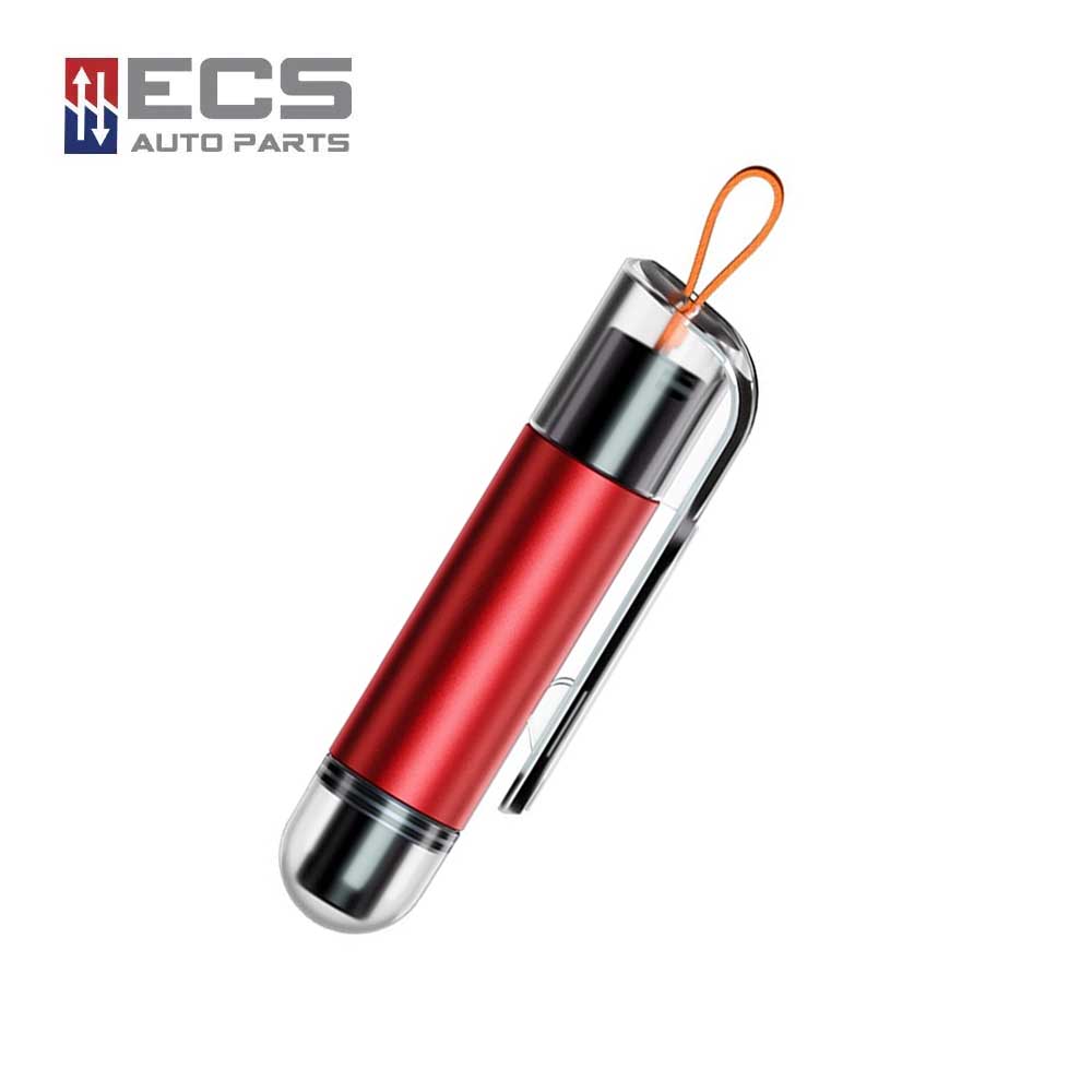 ECS AUTO PARTS P1 Vehicle-Mounted Car Emergency Escape Tool - Safety Hammer with Seat Belt Cutter