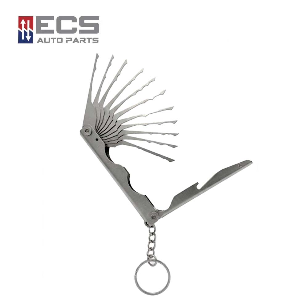 ECS AUTO PARTS Fold Pick Tool Multifunctional Designer Pocket Knife Type / Locksmith Tool 02