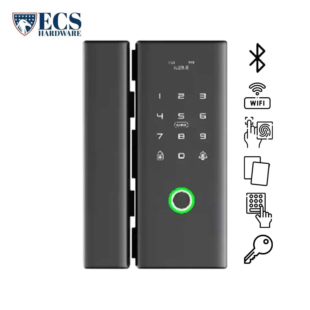 ECS HARDWARE - A03B-TBWV-A - Smart Digital Door Lock with Smart Unlock Systems