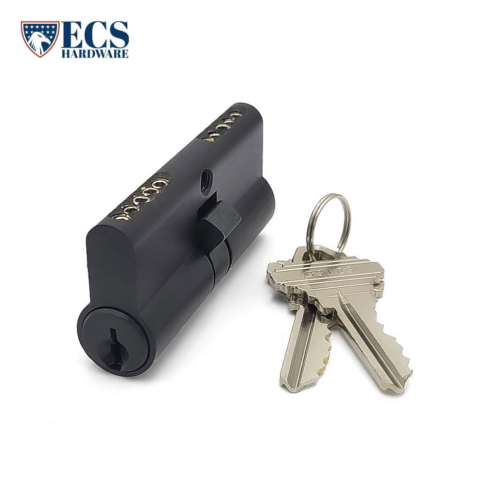 ECS HARDWARE - Durable Premium Double Sided Profile Cylinder - 2-3/4 Inch 70mm - Keyed Alike (KA10)