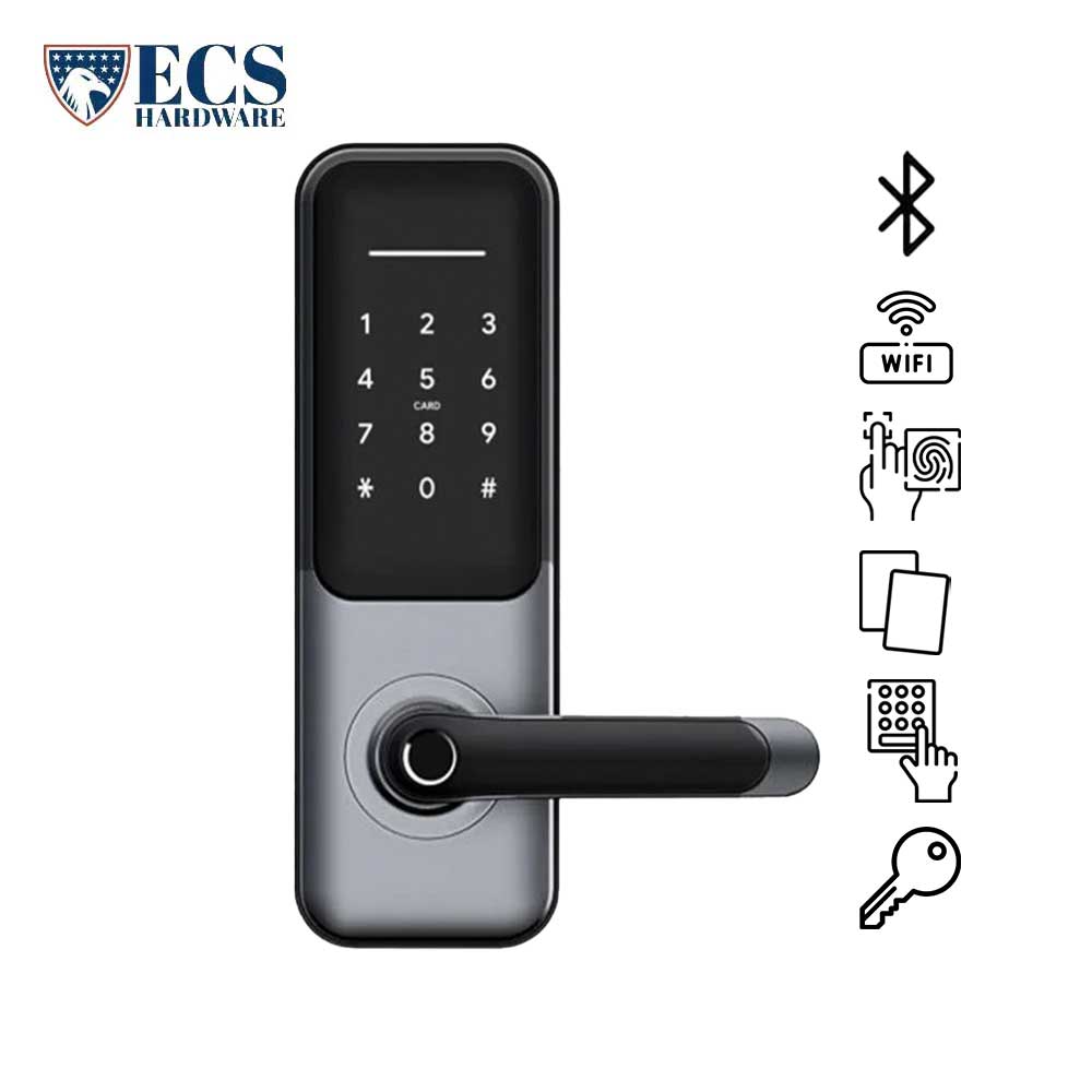 ECS HARDWARE - H3B-TBWV-A - Smart Digital Door Lock with Smart Unlock Systems