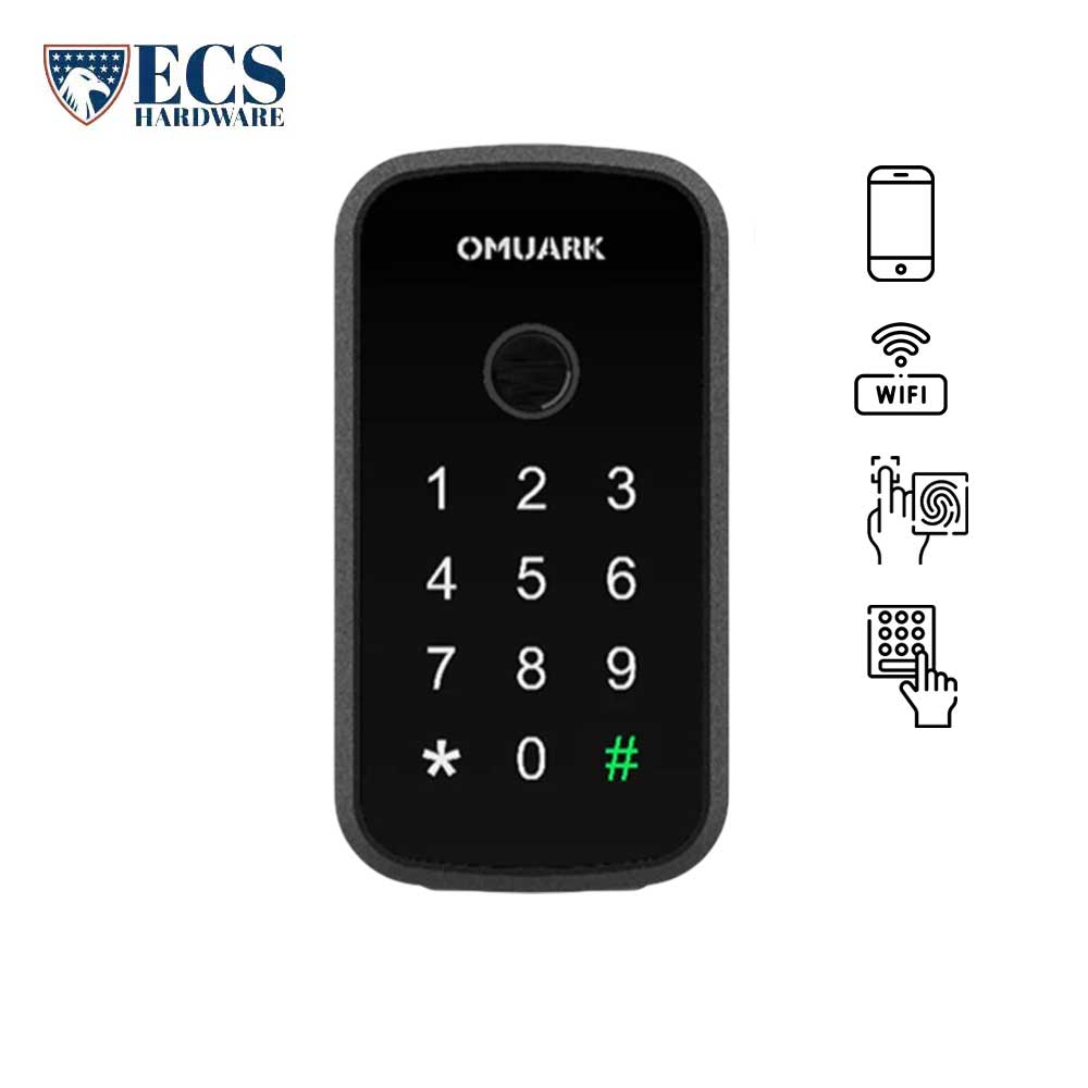 ECS HARDWARE - S2-F - Smart Realtor Key Box with Fingerprint Unlock Function