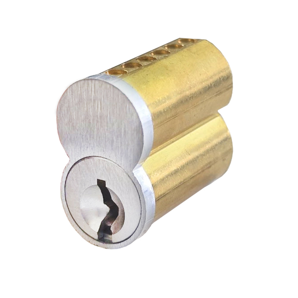 ECS HARDWARE - SFIC- Small Format 6-PIN - Best A keyway - US26D-Satin Chrome