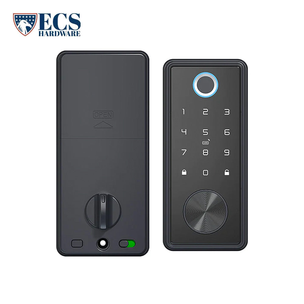 ECS HARDWARE - T1 Smart Door Lock with Fingerprint Reader and Thumbturn