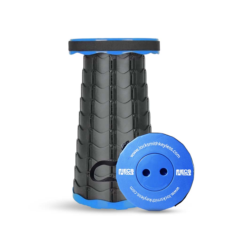 ECS TOOLS - Telescopic Stool - Portable and Collapsible Over 300lbs Capacity