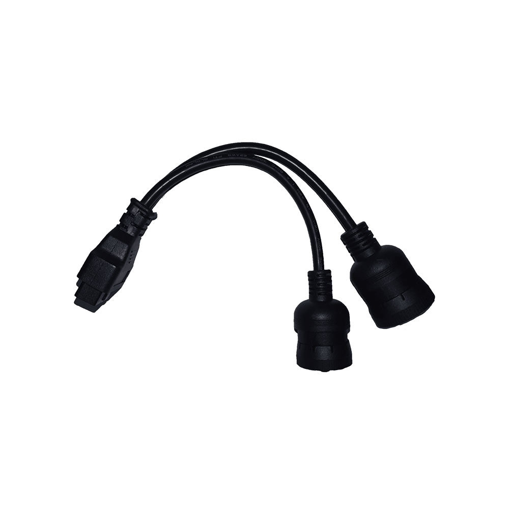 ZENITH EZ0CB022 J1939 9P - 6P 24V Adapter for SAE J1939 Compatible Commercial Vehicles