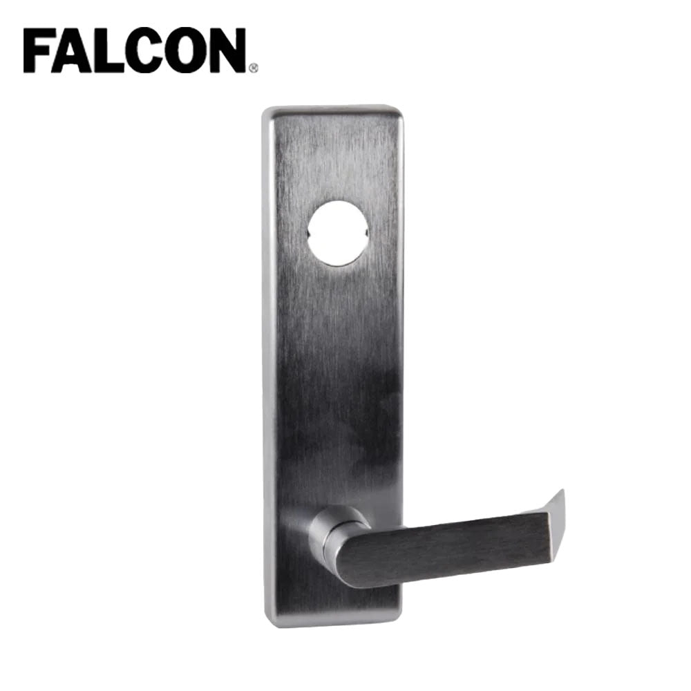 Falcon - 510L-NL-D - Lever Trim Night Latch Function 25 Series - Dane Lever Design - US26D (Satin Chrome)