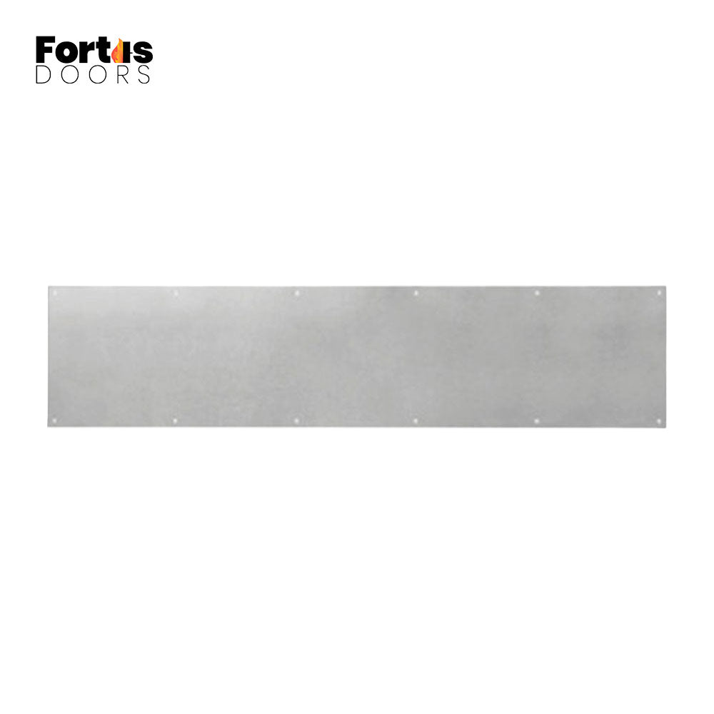 Fortis Doors - FDC-KP3410 - Kick Plate - 34" x 10" - US32D - Satin Stainless Steel (630)