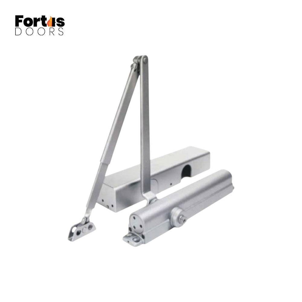 Fortis Doors - FDC410 - Medium Duty Door Closer - Aluminum
