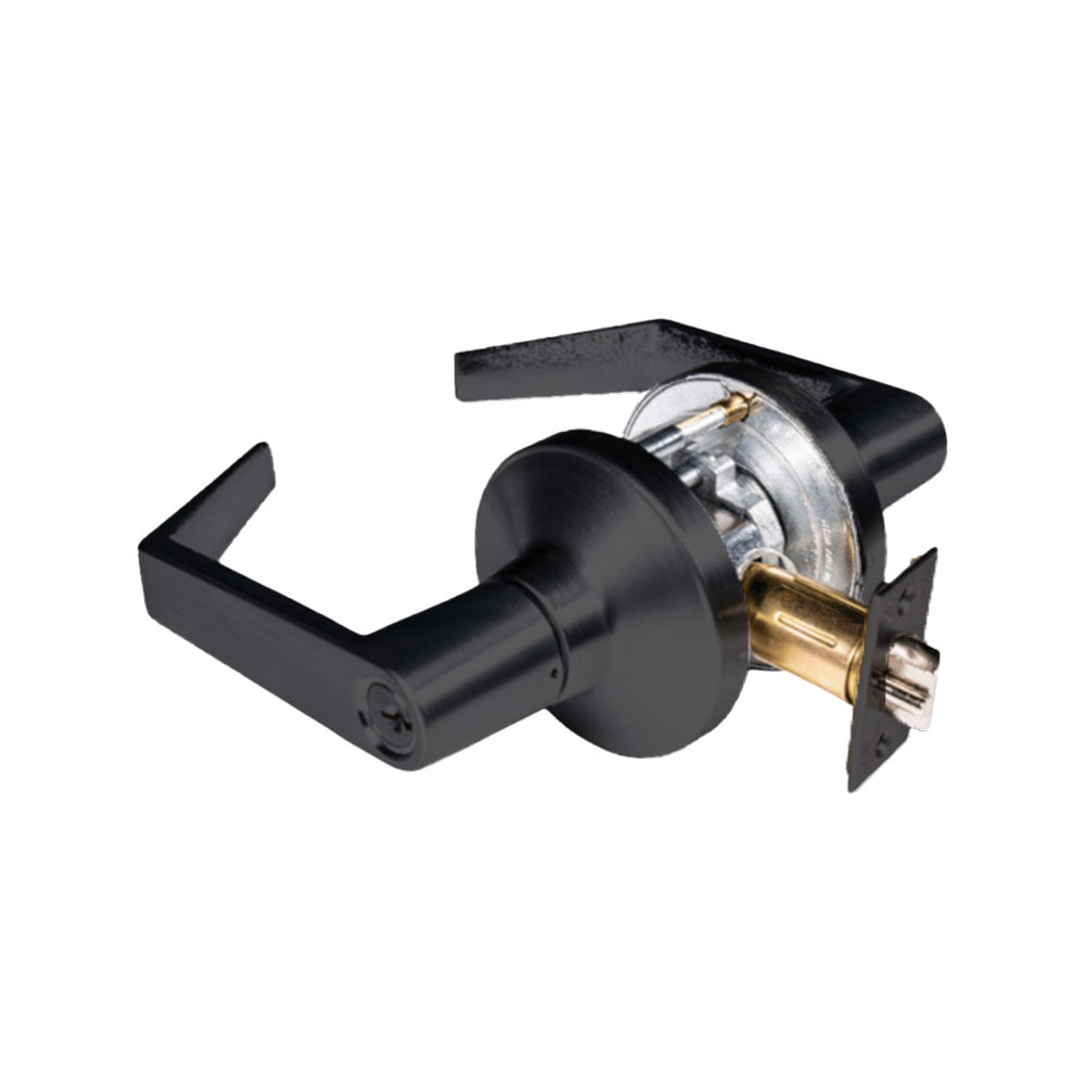 GAAB G2002 Standard Cylindrical Lever Set with Passage Function and Fire Rated - Grade 2