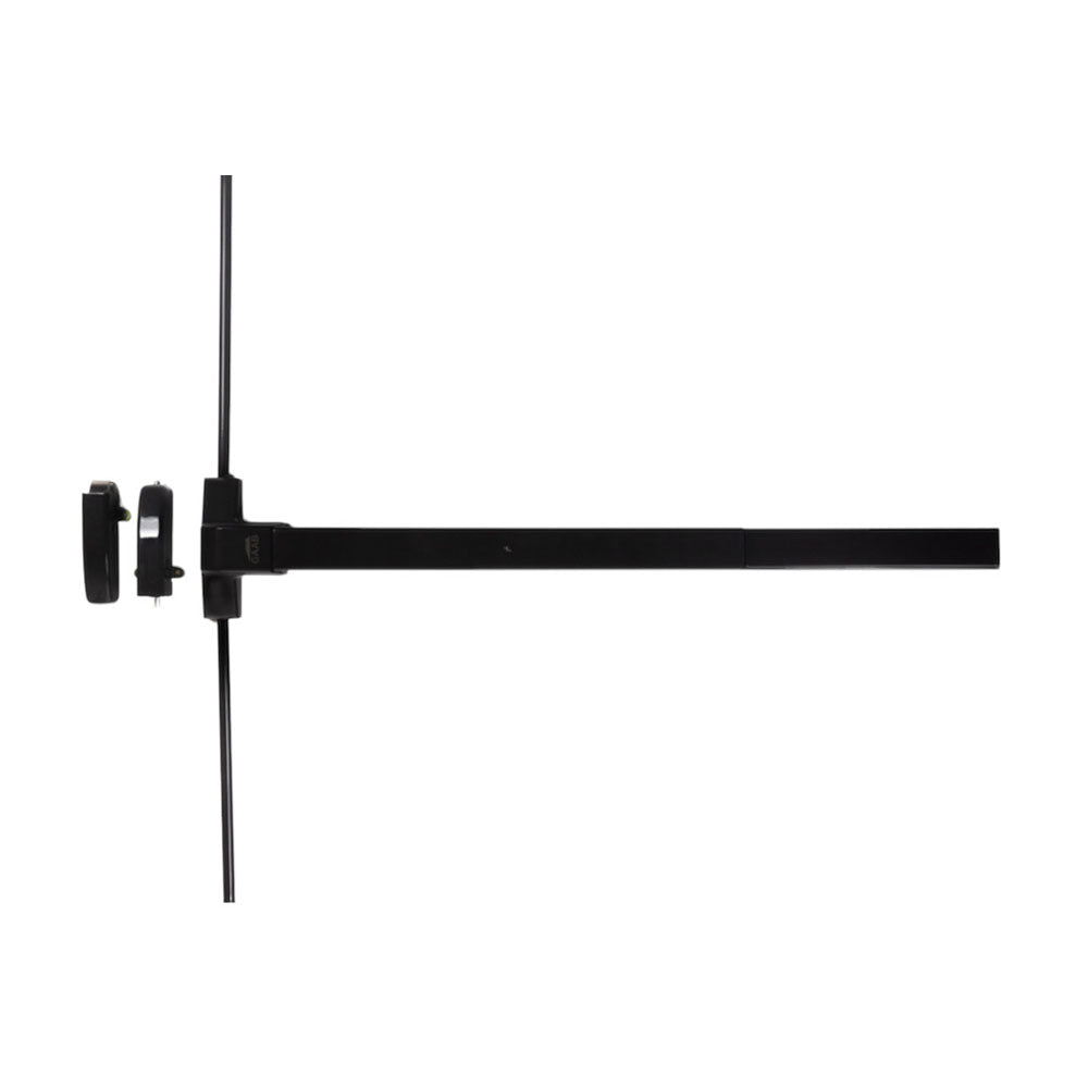 GAAB G360 Standard Duty Narrow Style with Surface Vertical Rod Exit Device UL 305 - 36" - US19 - Matte Black (622)