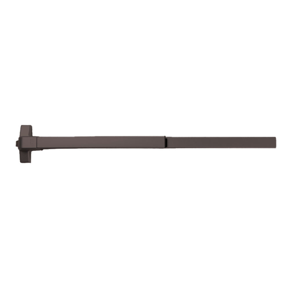 GAAB G360F Standard Duty Narrow Style with Rim Exit Device UL 10C and Fire Rated - 42" - Grade 1 - Dark Bronze