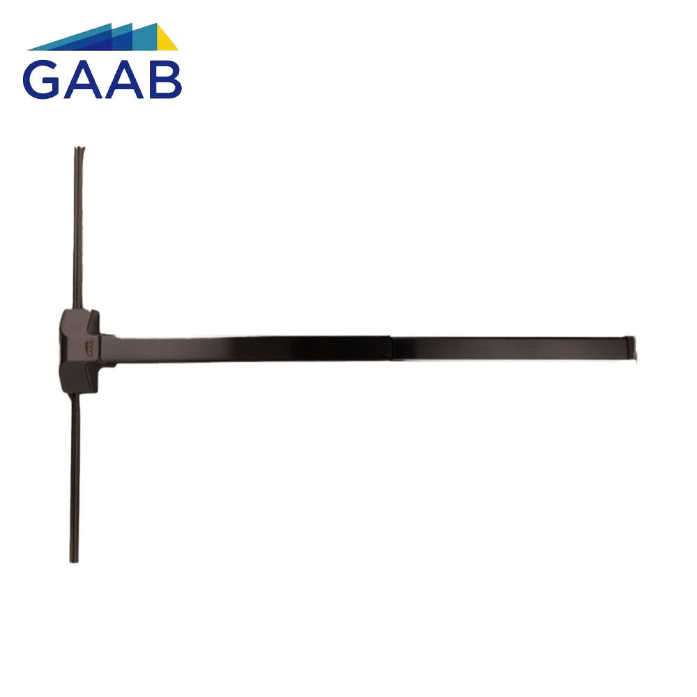 GAAB G362 Standard Duty Medium Style with Surface Vertical Rod Exit Device UL 305 - 36 Inch