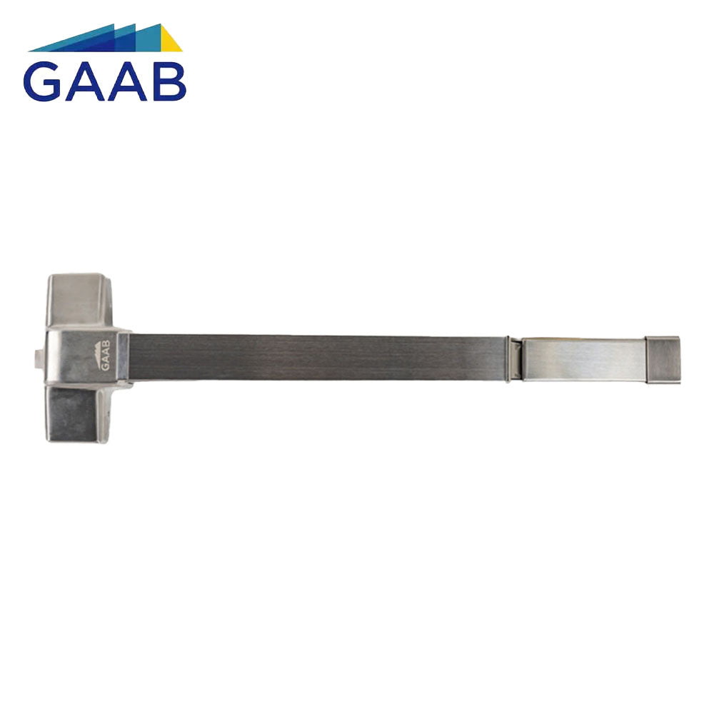 GAAB G399 Heavy Duty Wide Style Exit Device UL 305 - US32D - Satin Stainless Steel (630)