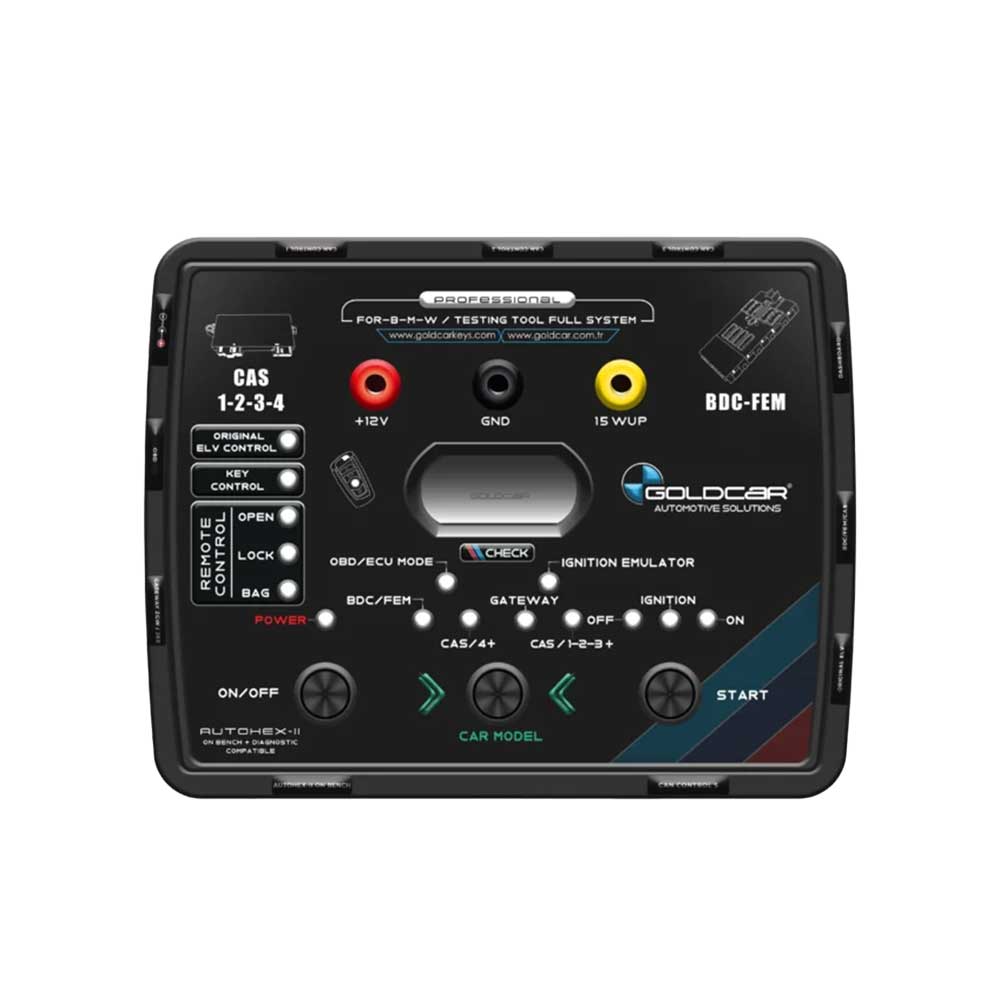 GOLDCAR GK-1211 - Full System Testing Tool for BMW CAS1-2-3-4-BDC-FEM