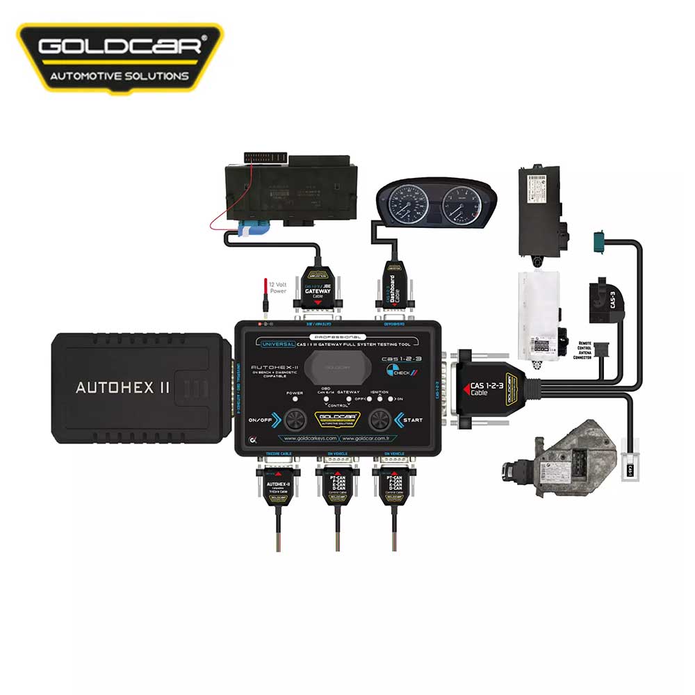 GOLDCAR GK-1212 - Universal Testing Tool (Full) for BMW CAS-1-2-3