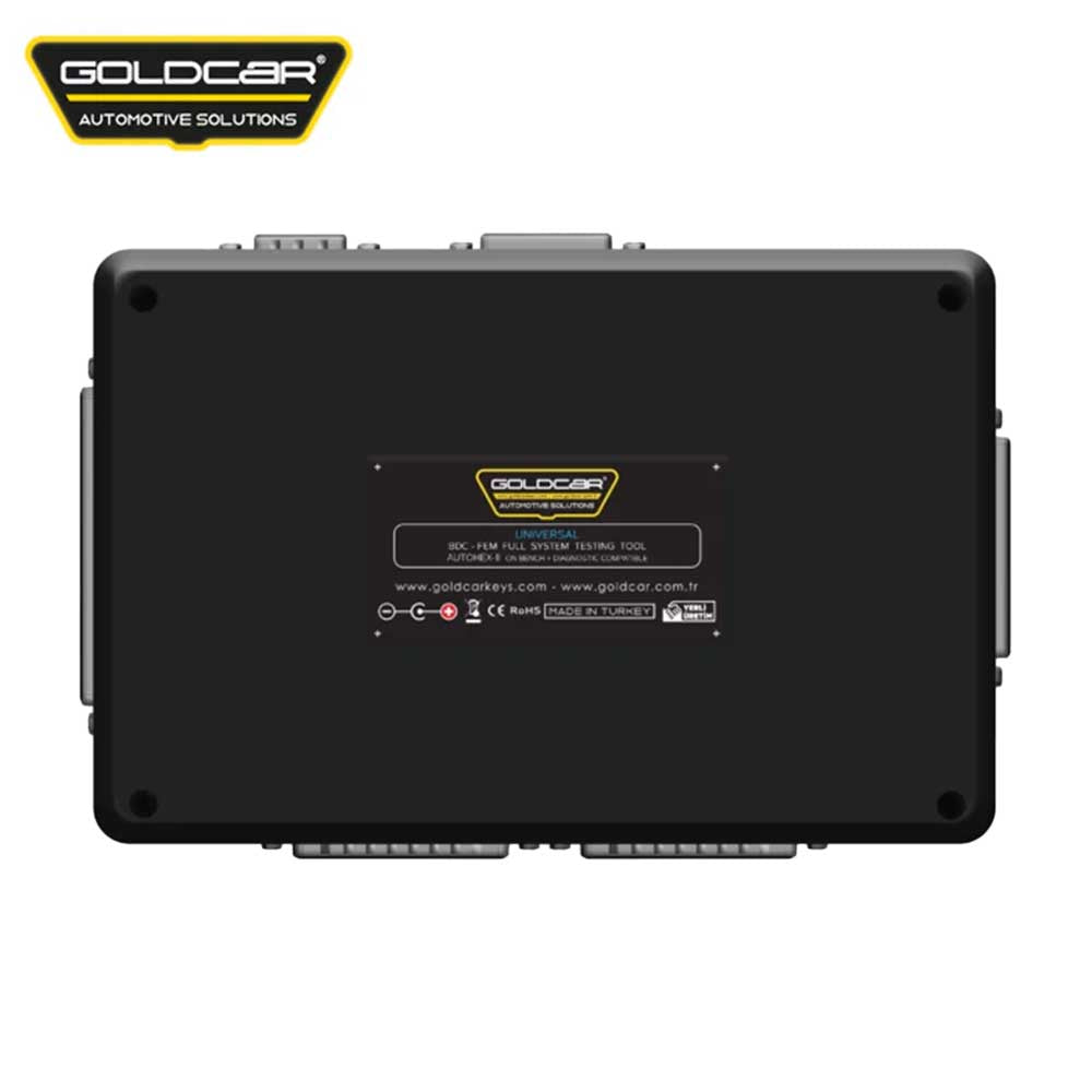 GOLDCAR GK-1214 - Professional Universal + Autohex II BDC-FEM Full System BM Testing Tool