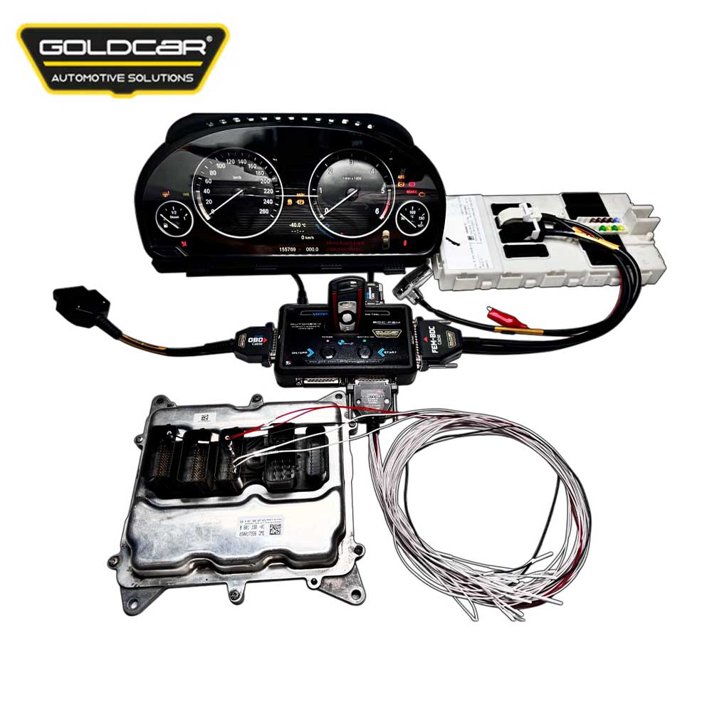 GOLDCAR GK-1214 - Professional Universal + Autohex II BDC-FEM Full System BM Testing Tool