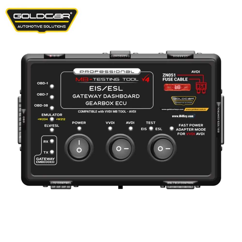 GOLDCAR GK-4001 - Professional MB Testing Tool EIS/ESL Gateway Dashboard Gearbox ECU