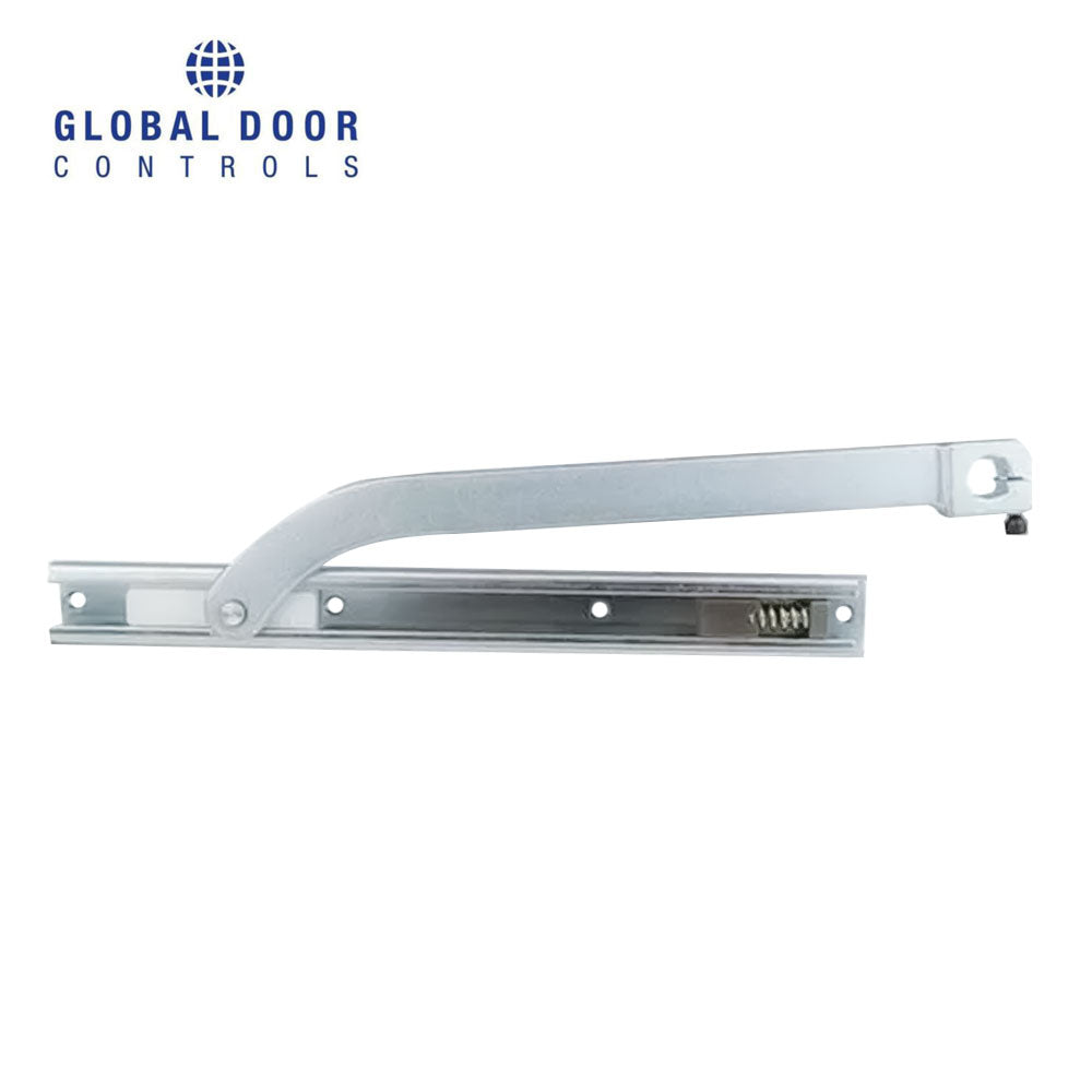 Global Door Controls - OFFSET-ARM-2 - Overhead Concealed Offset Arm with Track For 5/8 Deep Rails TC7000 Series